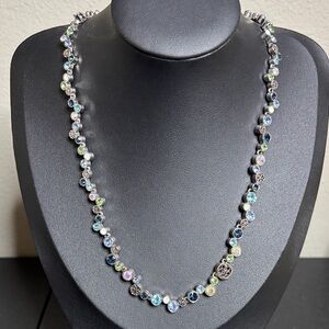 Lia Sophia Chic Silver and Multicolor Necklace
